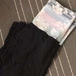 CROPPED FLARE LEGGINGS